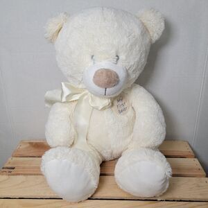 Animal Adventure Ivory Teddy Bear "My First Bear"